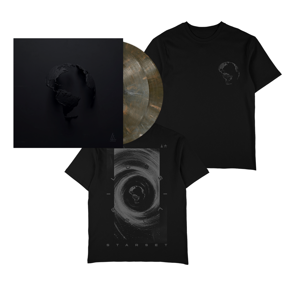 SILOS LP - TERRESTRIAL AND SILOS ALBUM T BUNDLE