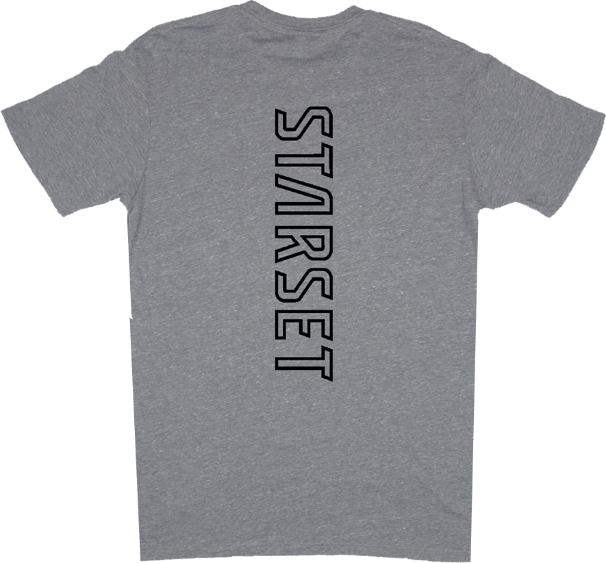 Grey star t deals shirt