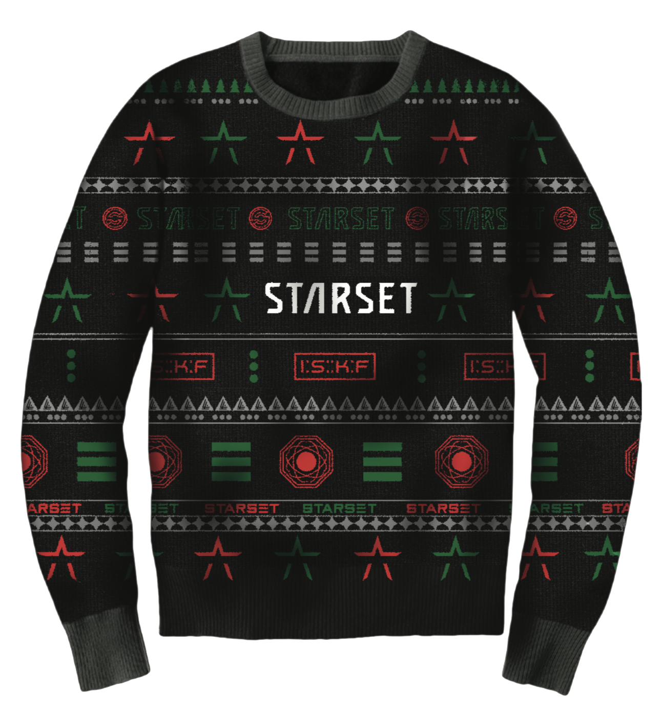 **LIMITED EDITION** STARSET PREMIUM HOLIDAY SWEATER – STARSET Merchandise