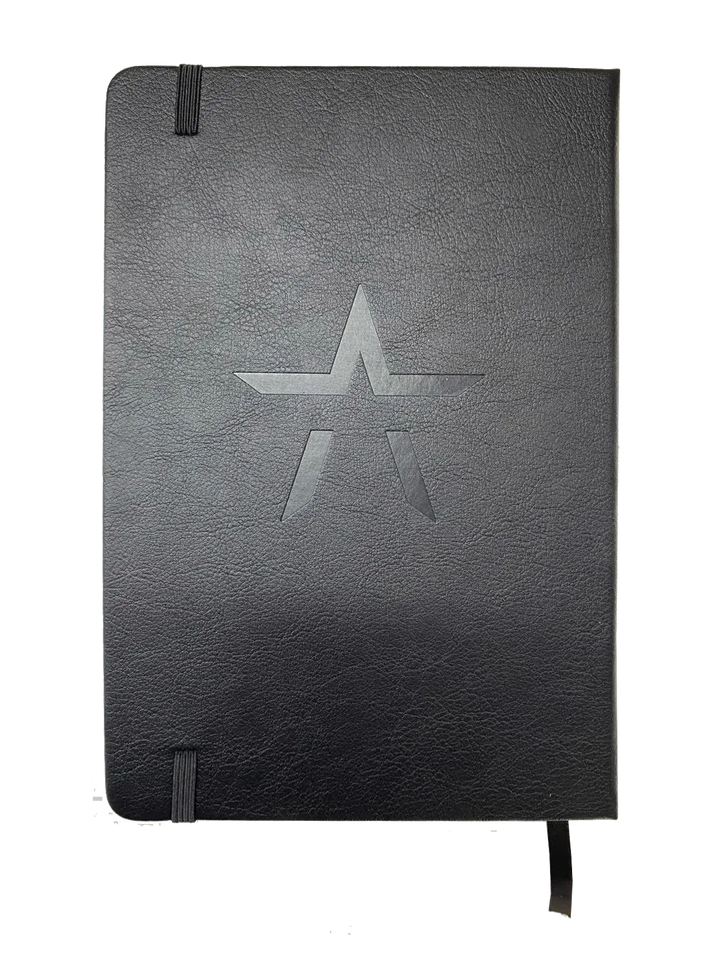 EMBOSSED LOGO NOTEBOOK