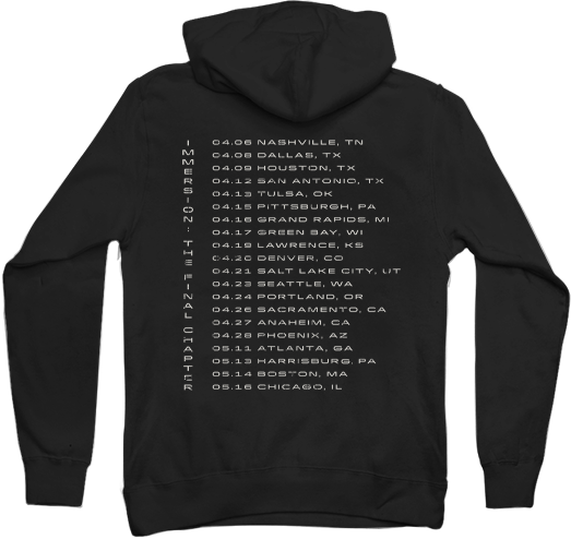 IMMERSION SPRING TOUR HOODIE