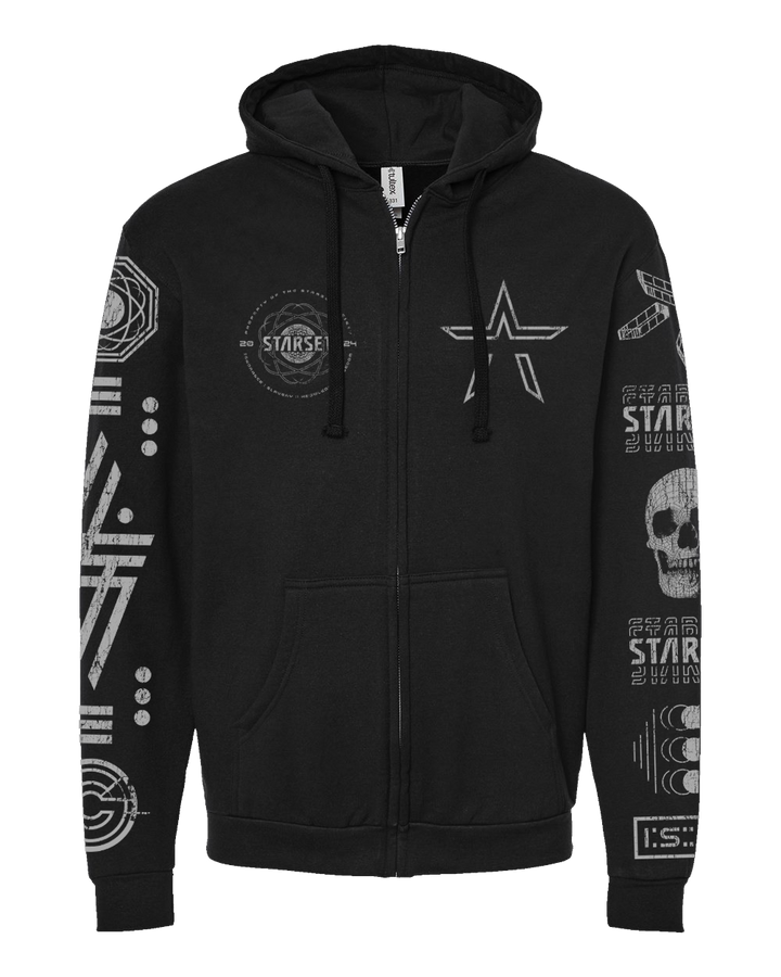 IMMERSION BMI SKULL ZIP HOODIE