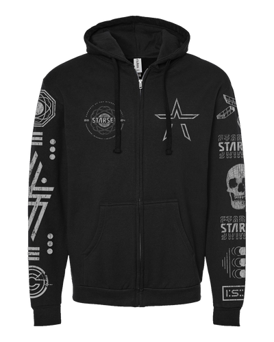 IMMERSION BMI SKULL ZIP HOODIE