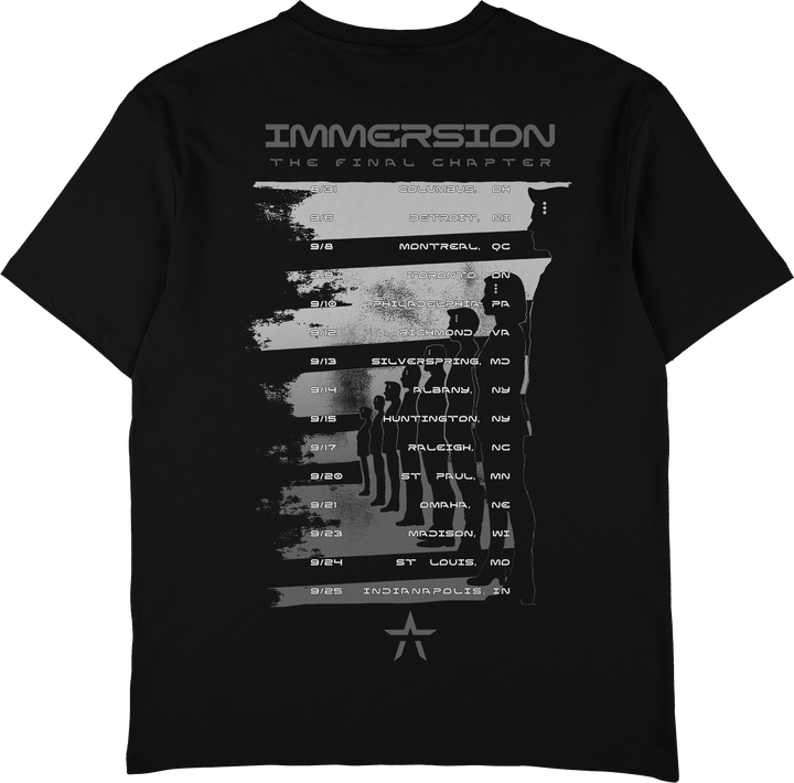 IMMERSION NEW EAST TOUR TEE