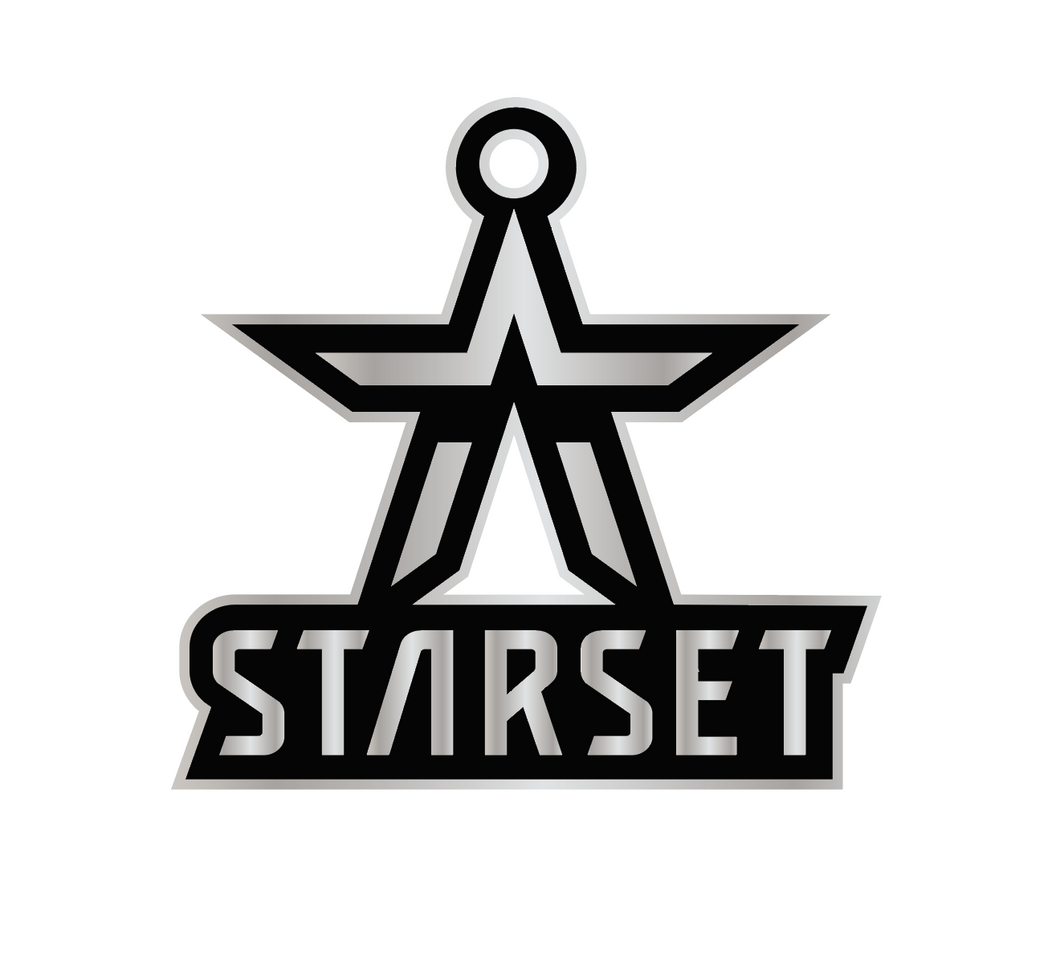 STARSET 2022 HOLLOW STAR LOGO ORNAMENT