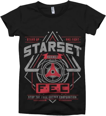 PROPAGANDA GREY T - STARSET Merchandise