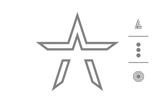 WALL FLAG 2022 HOLLOW STAR