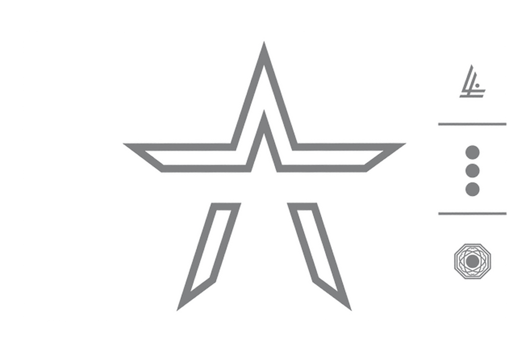 WALL FLAG 2022 HOLLOW STAR