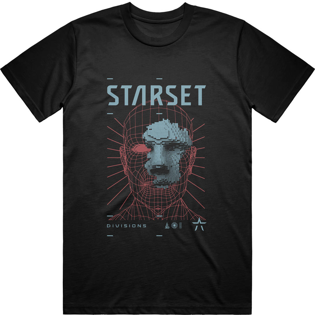 DIVISIONS WORLD TOUR TEE - STARSET Merchandise