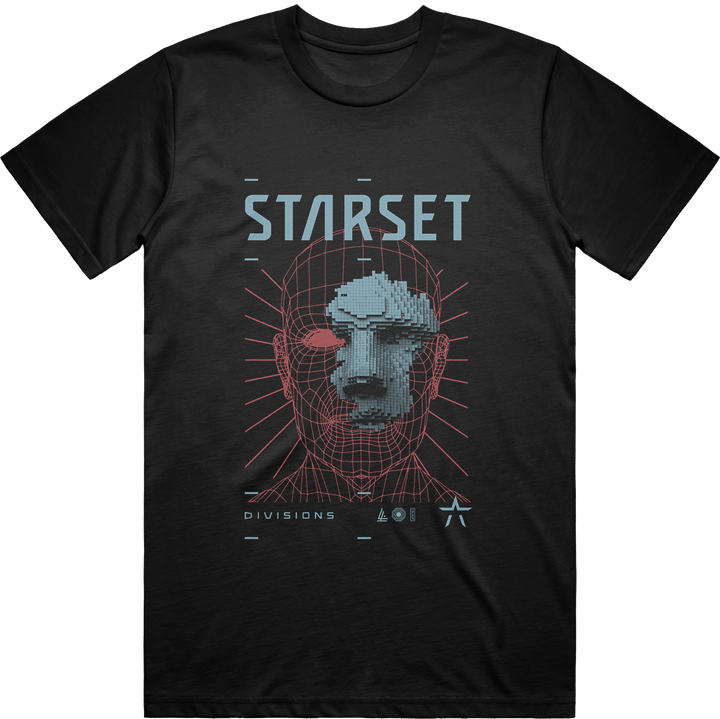 DIVISIONS WORLD TOUR TEE - STARSET Merchandise