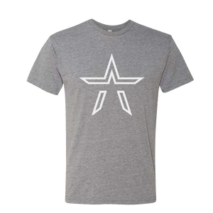 Grey star t deals shirt