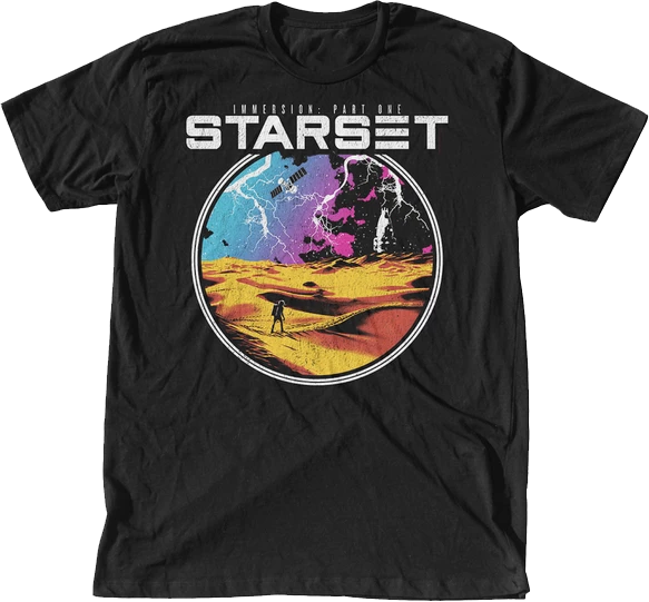 IMMERSION: Part One US TOUR T - STARSET Merchandise
